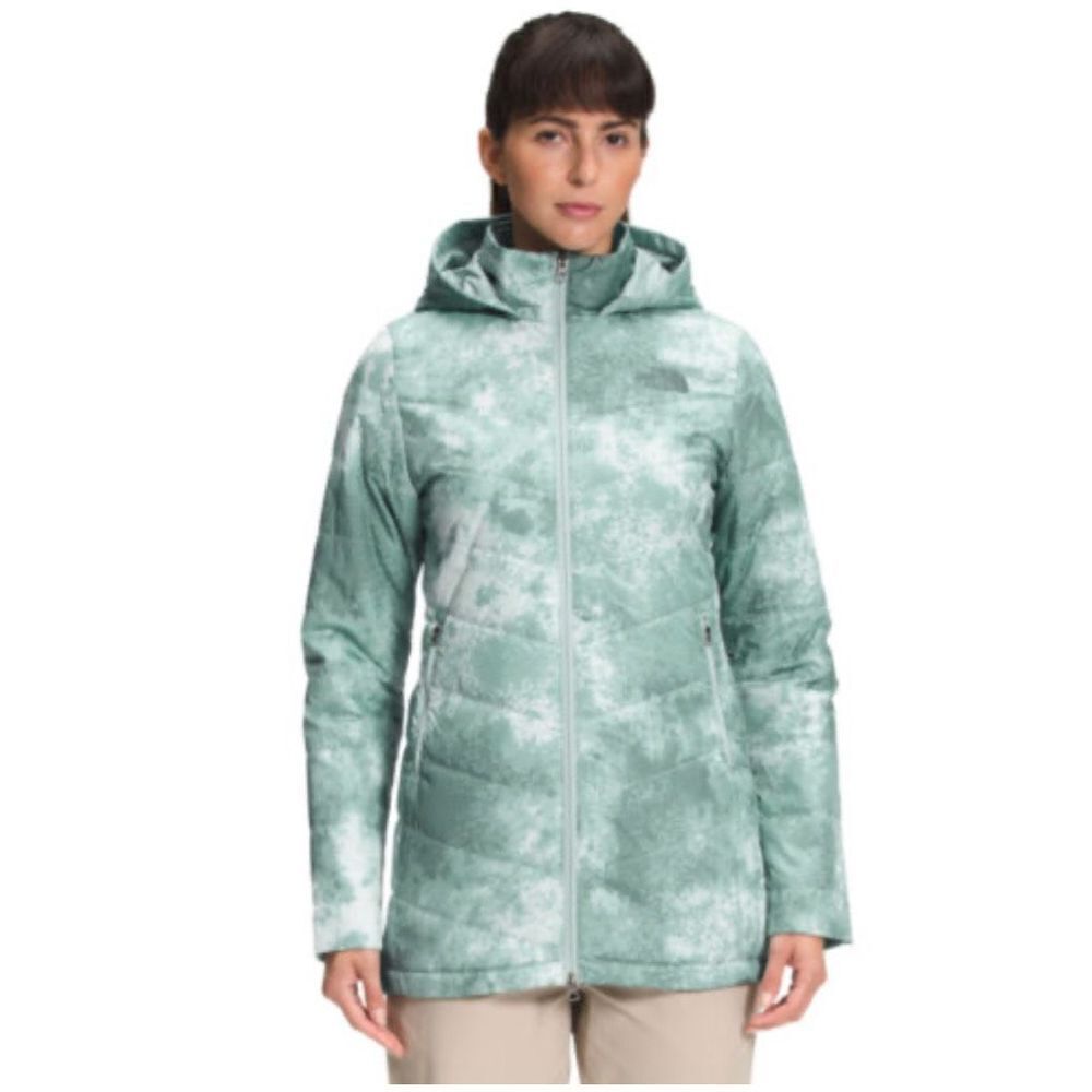 The NorthFace Printed Tamburello Jacket Women's- Jadeite Small Nwt